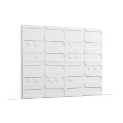 Element decorativ 3D Orac Decor W125A SWIRL, Ø 11,6 x 0,7 cm, Purotouch® - Img 2