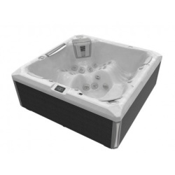 Pachet Minipiscina Wellis Makalu Life Deluxe PeakLife, acoperis+system ridicare+scara+bara prosop+produse chimicale