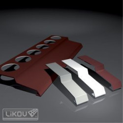 Profil balcon din aluminiu, 2m/buc