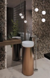 SILIA HEXA Baterie pentru chiuvetă, freestanding - Img 2