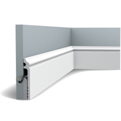 SX186 CONTOUR, Plinta Orac Decor, L: 200 x H: 13,8 x W: 2,2