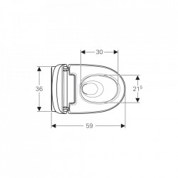 Vas wc suspendat Geberit Aquaclean Mera Classic Crom - Img 5