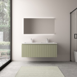 Mobilier baie Wellis Varna Bamboo Green - Img 5