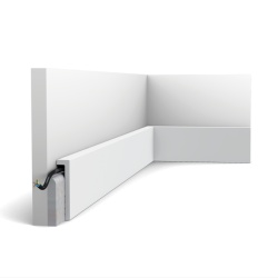 SX171-RAL9003 SQUARE, Orac Decor, L: 200 x H: 10 x W: 2,2