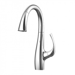 Baterie bucatarie Wellis Infinity crom cu pipa flexibila
