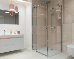 Faianta Synergy Beige, Paradyz Ceramica, bej, lucioasa, 30x60 cm - Img 2