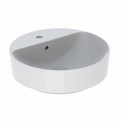 Lavoar pe blat Geberit Variform rotund cu preaplin 45 cm - Img 4