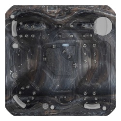 Minipiscina Wellis Budapest CityLife Premium cu scara Smart si pompa de caldura - Img 4