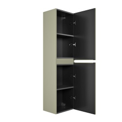 Mobilier inalt suspendat Wellis Varna bamboo green 40x30x150 cm - Img 2