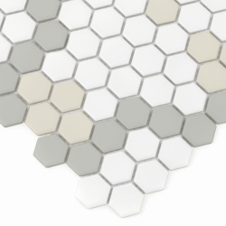 Mozaic Mini Hexagon Compass matt, 26x30 cm, DUNIN, 6 mm, mat - Img 2