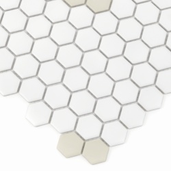 Mozaic Mini Hexagon Rombdance Cotton matt, 50,2x52,3, DUNIN, 6 mm, mat - Img 2