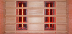 Saună infrarosu Solaris Hemlock, pentru 2 persoane, Wellis - Img 4