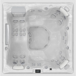 Set minipiscina Wellis, Atlas PeakLife Deluxe, cu capac, pentru 6 persoane - Img 2