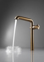 SILIA Baterie pentru chiuvetă, înalt, cu pipă dreptunghiulară - Img 6
