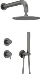 Silia Set de duș cu montare îngropată, cu pălărie de duș - Img 4