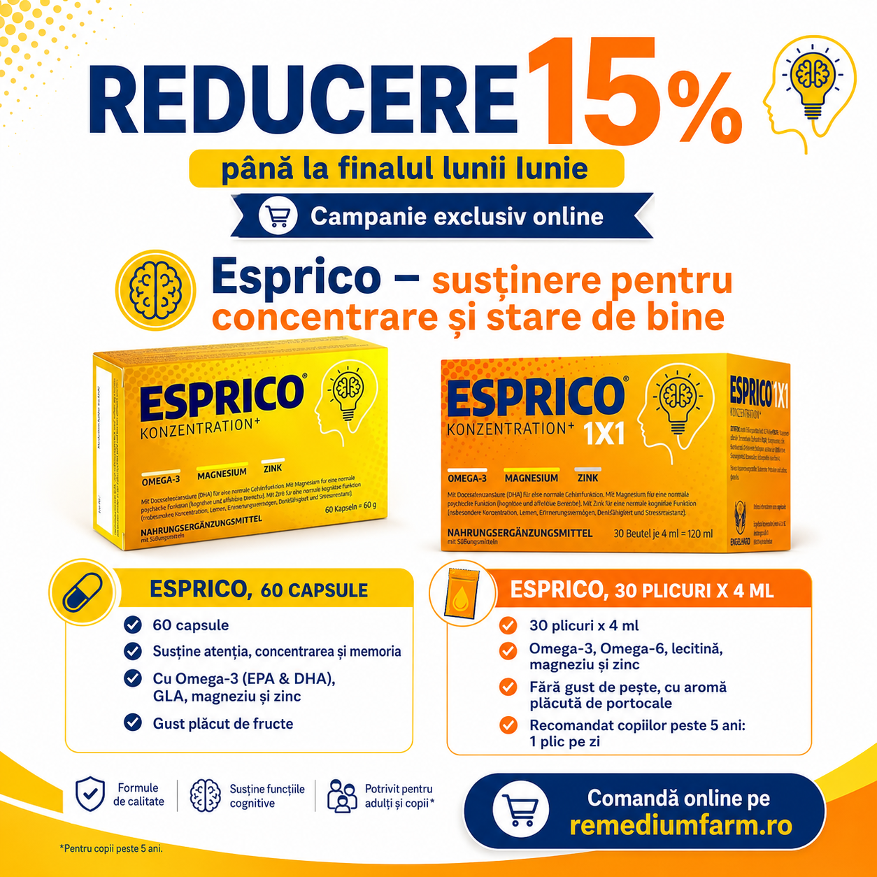 Esprico Reducere mai