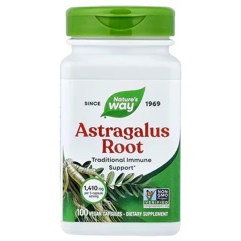 Astragalus Root, Natures Way, 100 capsule, Secom