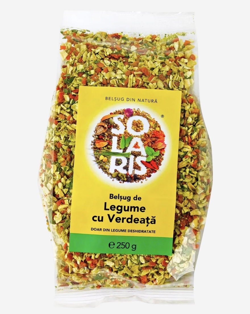 Belșug de Legume cu Verdeață, 250 g, Solaris Alimente sănătoase & produse alimentare online remediumfarm.ro
