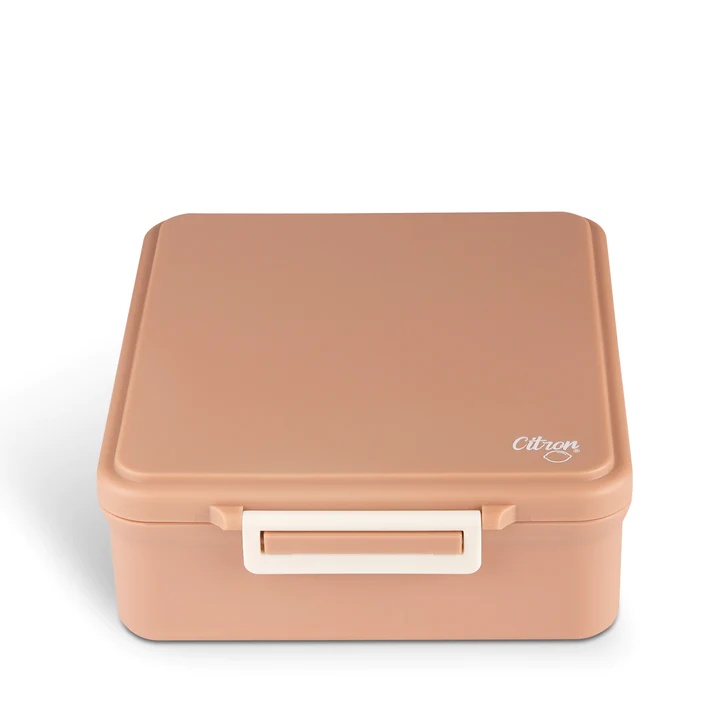 Vezi Caserola de pranz 4 compartimente + 1 recipient termo, Blush, Citron - Editie Limita Mama si copilul Citron