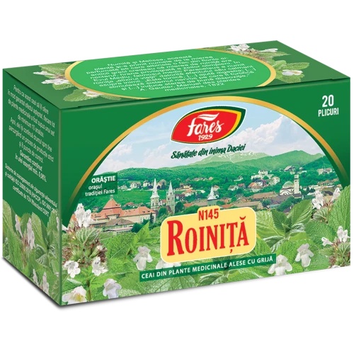 Ceai roinita, 20 de plicuri, Fares