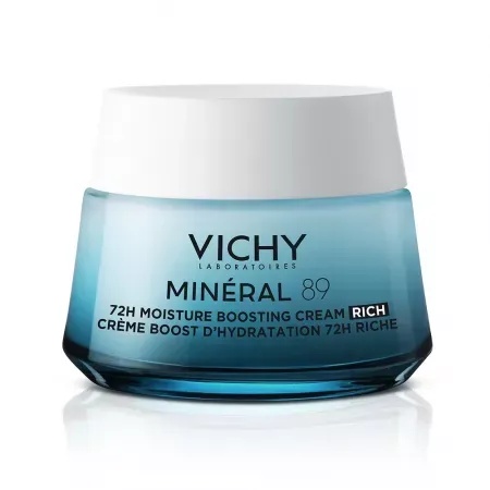 Crema intens hidratanta 72h pentru ten uscat Mineral 89, 50ml, VICHY Produse de îngrijire personală remediumfarm.ro