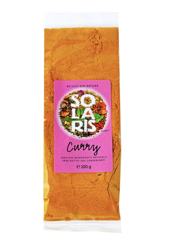 Stoc Curry, 100 g, Solaris - Verificat 100% Produse Cegedim remediumfarm.ro
