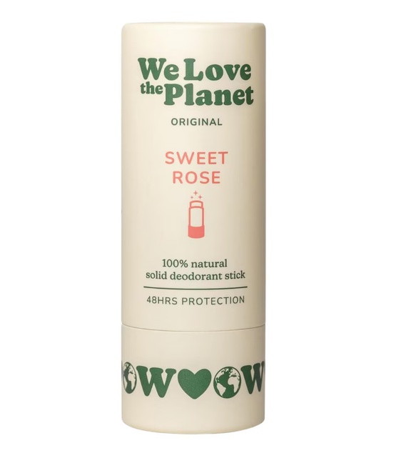 Recomandat Deodorant Natural Stick Sweet Rose, 40 g, We Love The Planet - Top Alegere Produse de îngrijire personală remediumfarm.ro