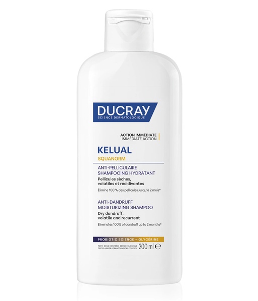 Alege DUCRAY Kelual Squanorm Șampon Anti-Mătreață Uscată, 400 ml, Ducray - Rapid Produse de îngrijire personală LAB. DUCRAY FRANTA
