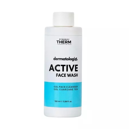 Rapid Gel de curatare pentru ten sensibil Active Face Wash Dermatologist, 100ml, Synergy Therm - Modern Produse de îngrijire personală remediumfarm.ro