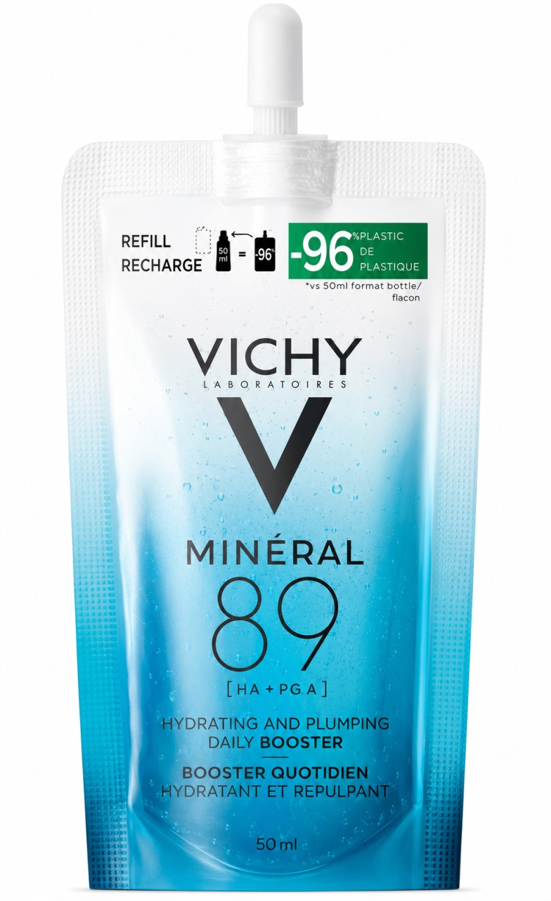 Oficial Mineral 89 Gel Booster Zilnic cu Efect Hidratant, Rezervă Refill, 50 ml, VICHY - Calitate DERMATOCOSMETICE remediumfarm.ro