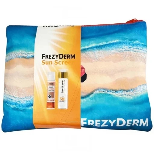 Calitate Pachet Crema de fata Sun Screen Color Velvet cu SPF50+, 50ml + Spray mist Sun Screen On The Move cu protectie solara SPF50, 75ml, FrezyDerm - Promotie 2026 Produse de îngrijire personală Frezyderm
