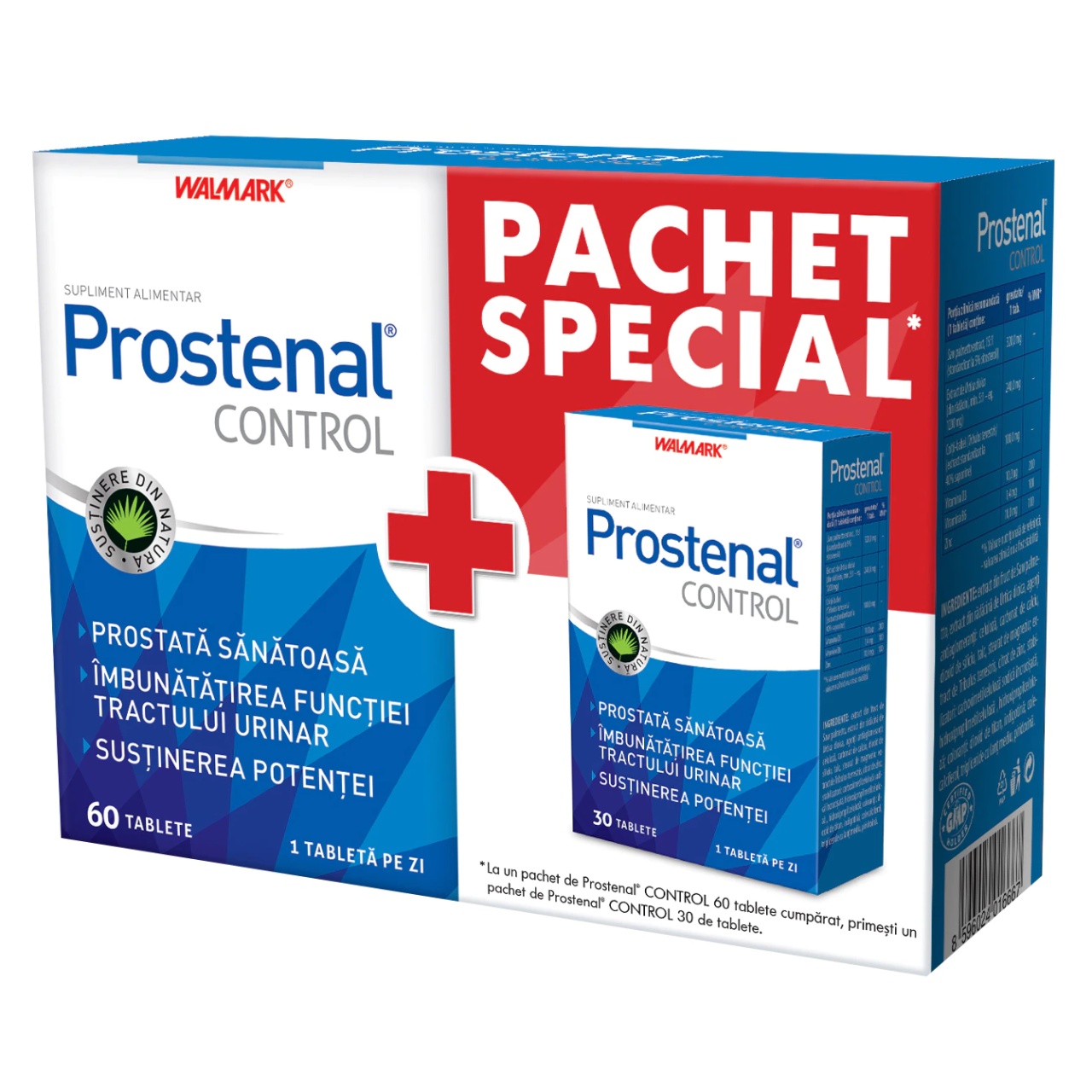 Reducere Prostenal Control, 60 + 30 tablete, Walmark - Perfect Remedii Naturiste remediumfarm.ro