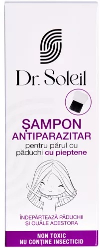 Oficial Sampon Antiparazitar + pieptene, 200ml, Dr. Soleil - Best Value Ingrijire de sezon Dr. Soleil