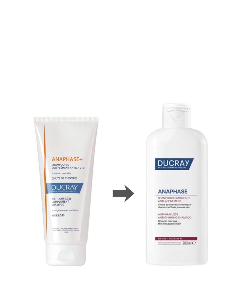 Disponibil Sampon fortifiant si revitalizant Anaphase+, 200ml, Ducray - Pack Produse de îngrijire personală LAB. DUCRAY FRANTA