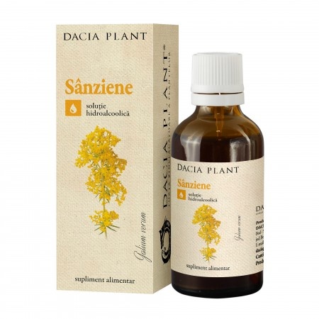 Pret Tinctura sanziene x 50ml (Dacia Pl) - Promotie 2026 Remedii Naturiste DACIA PLANT P.F