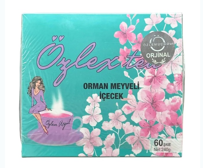Ceai Turcesc pentru Slăbit, 240 g, 60 Plicuri, Ozlex Tea