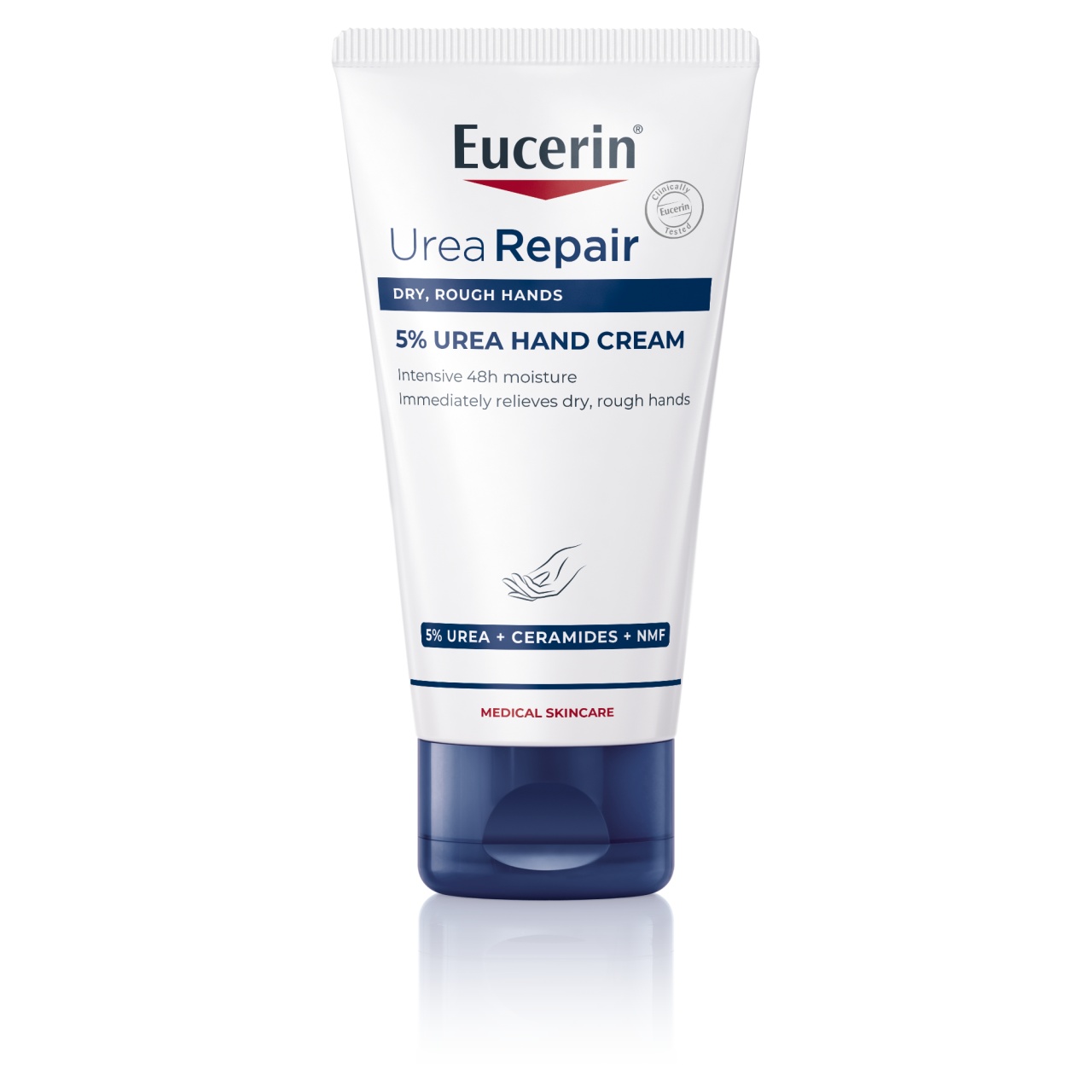 Recomandat Crema de maini cu 5% uree Urea Repair, 75ml, Eucerin - Elegant DERMATOCOSMETICE Eucerin