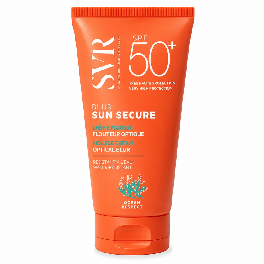Crema spuma pentru protectie solara Sun Secure Blur SPF50, 50ml, SVR