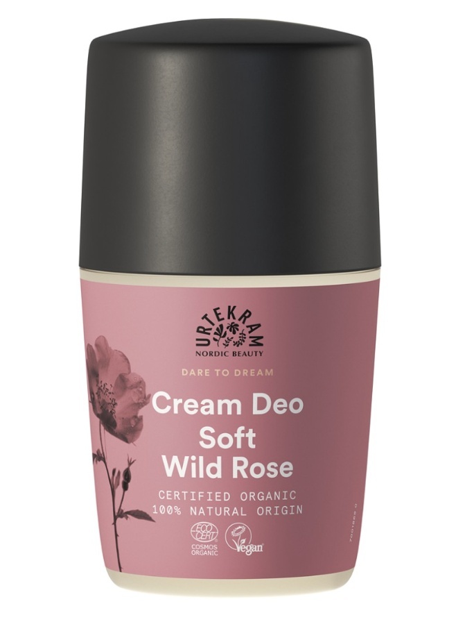 Profită Deodorant Roll-on Cremă, Fără Aluminiu, cu Trandafir Sălbatic Bio, 50 ml, Urtekram - Verificat Produse de îngrijire personală remediumfarm.ro
