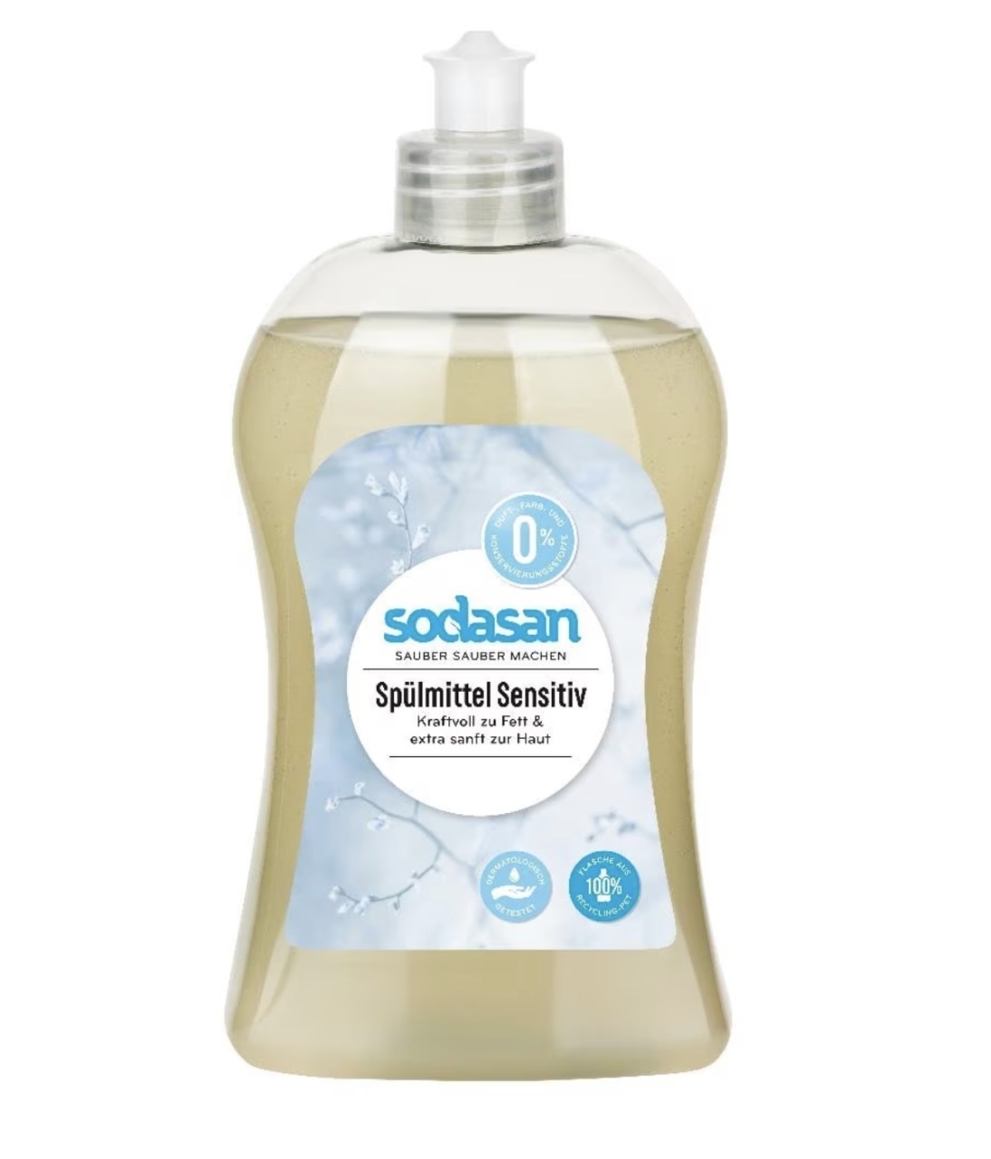 Autentic Detergent Lichid pentru Vase Sensitiv Bio, 500 ml, Sodasan - Promo Produse de îngrijire personală remediumfarm.ro