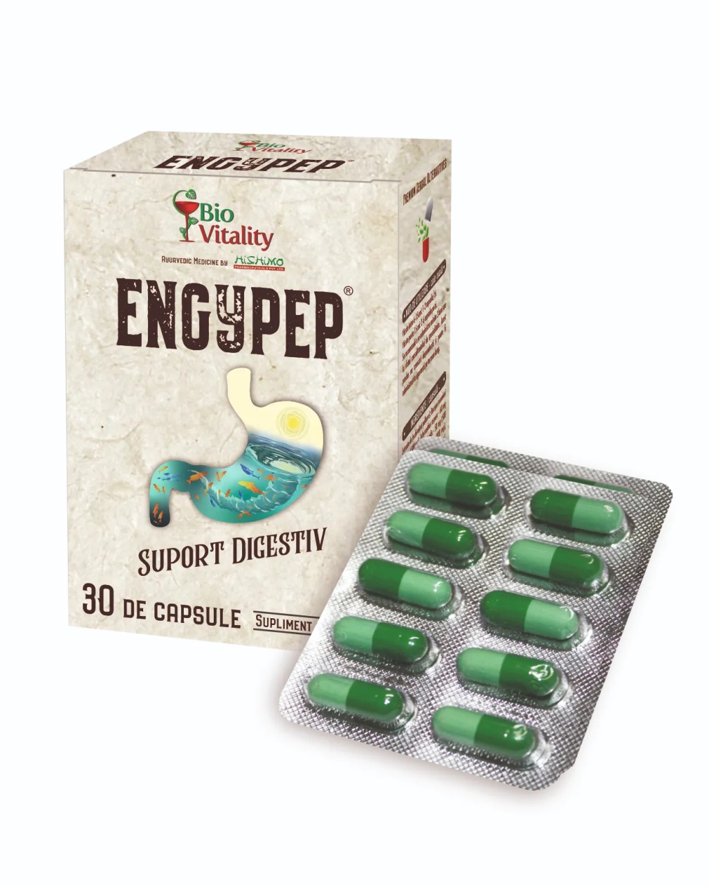 Engypep, 30 capsule, Bio Vitality