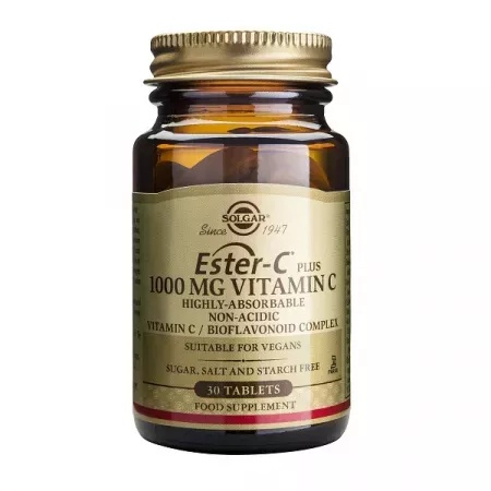Ester-C Plus 1000mg, 30 tablete, Solgar