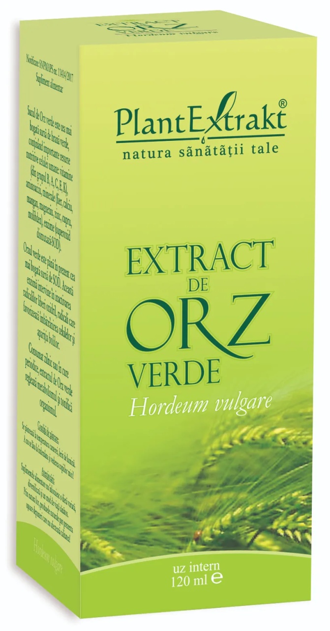 Extract de orz verde, 120ml, PlantExtrakt