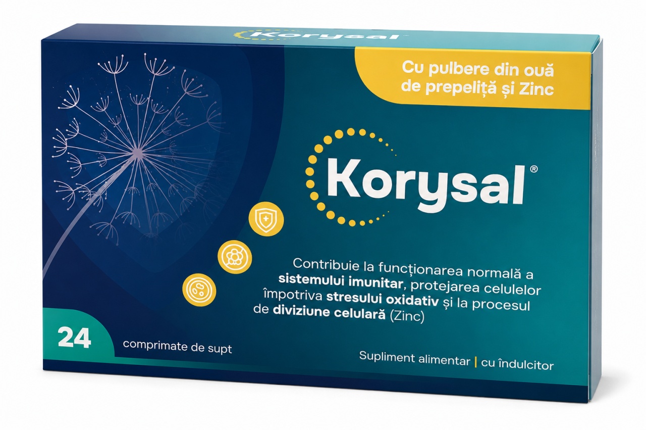 Korysal, 24 Comprimate de Supt, Naturpharma