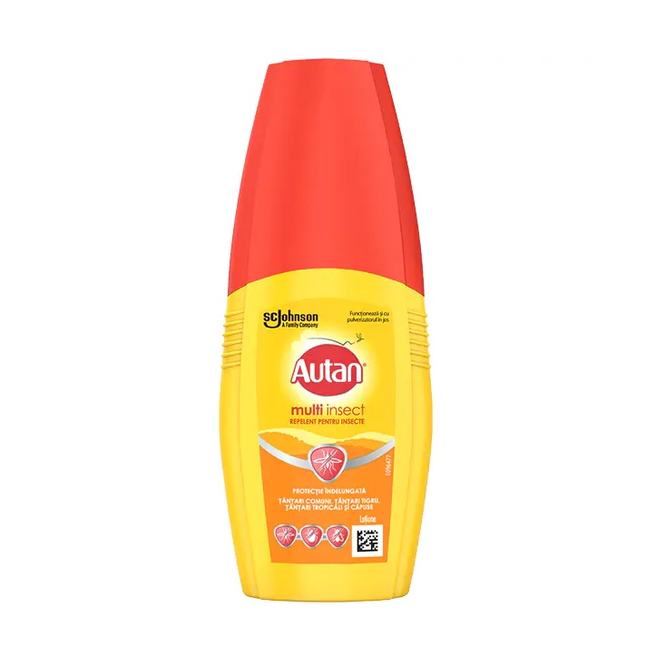 Livrabil Lotiune cu efect repelent pentru insecte Multi Insect, 100ml, Autan - Pret Bun Ingrijire de sezon Autan