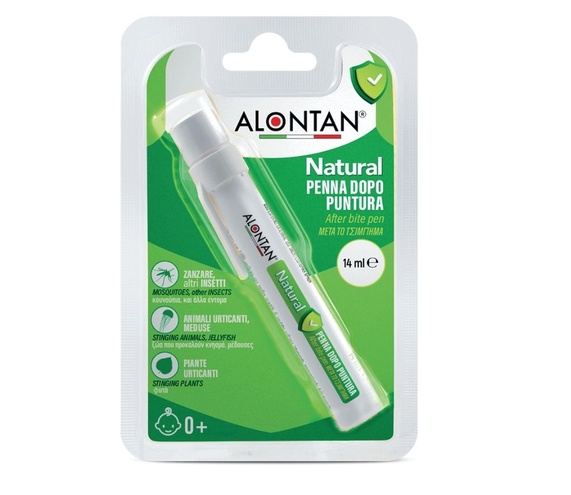 Loțiune pentru Calmarea Înțepăturilor Alontan Natural, 0+ Luni, 14 ml, Pietrasanta Pharma