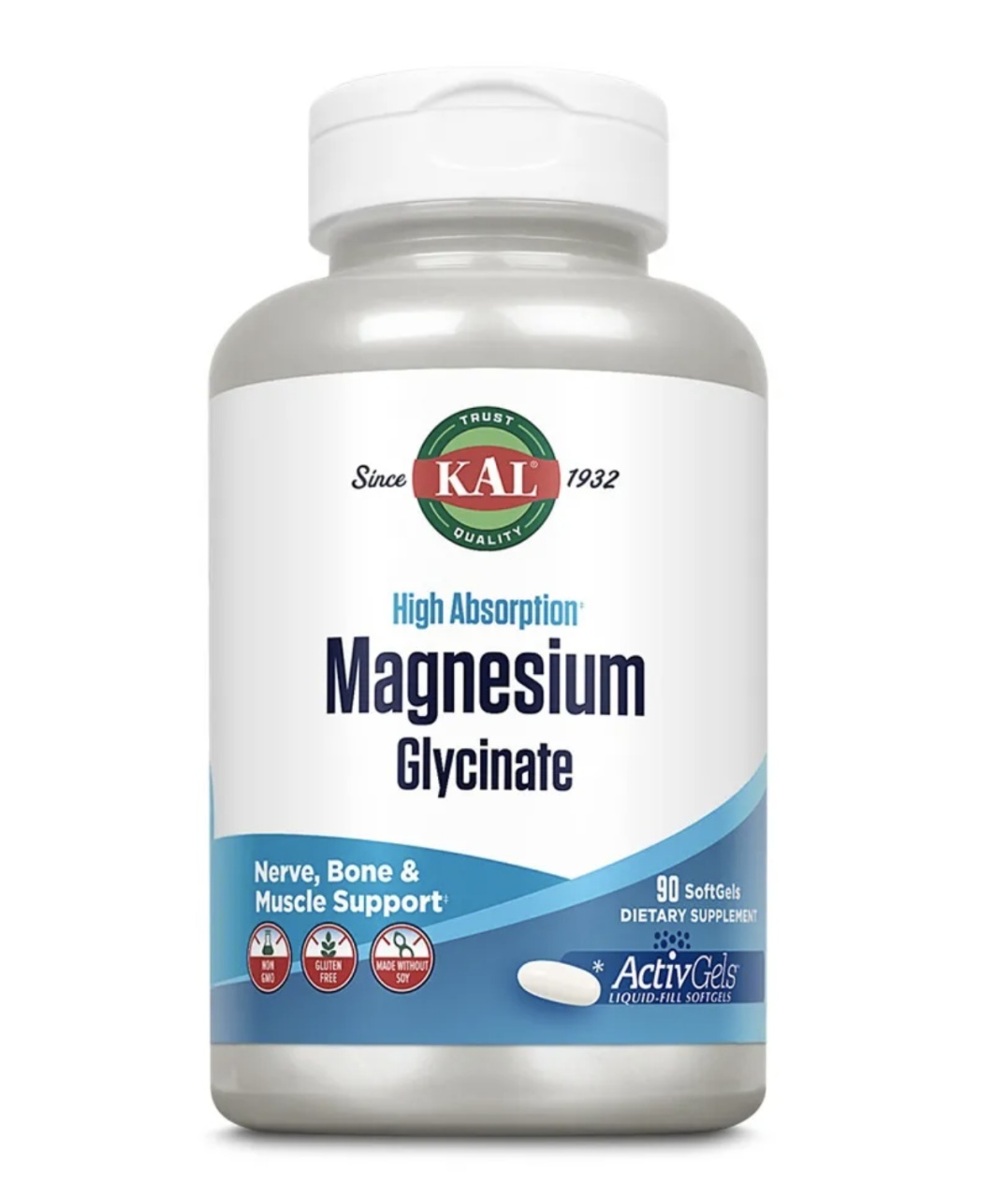 Magneziu Glicinat, 90 Capsule, Secom
