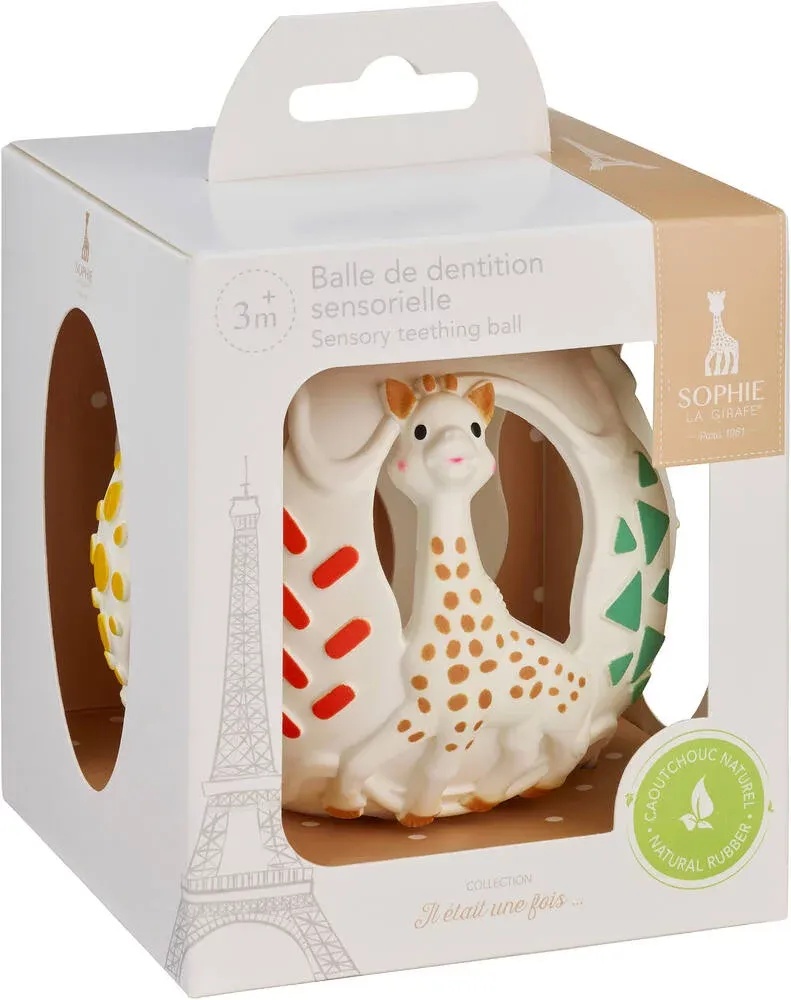 Minge senzoriala si de dentitie Girafa Sophie, 010509, Vulli