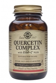Stoc Limitat Quercetina Complex, 50 capsule, Solgar - Sigilat Ingrijire de sezon remediumfarm.ro