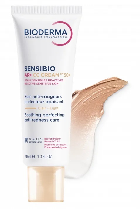 Sensibio AR+ CC Cream SPF50+, 40 ml, BIODERMA